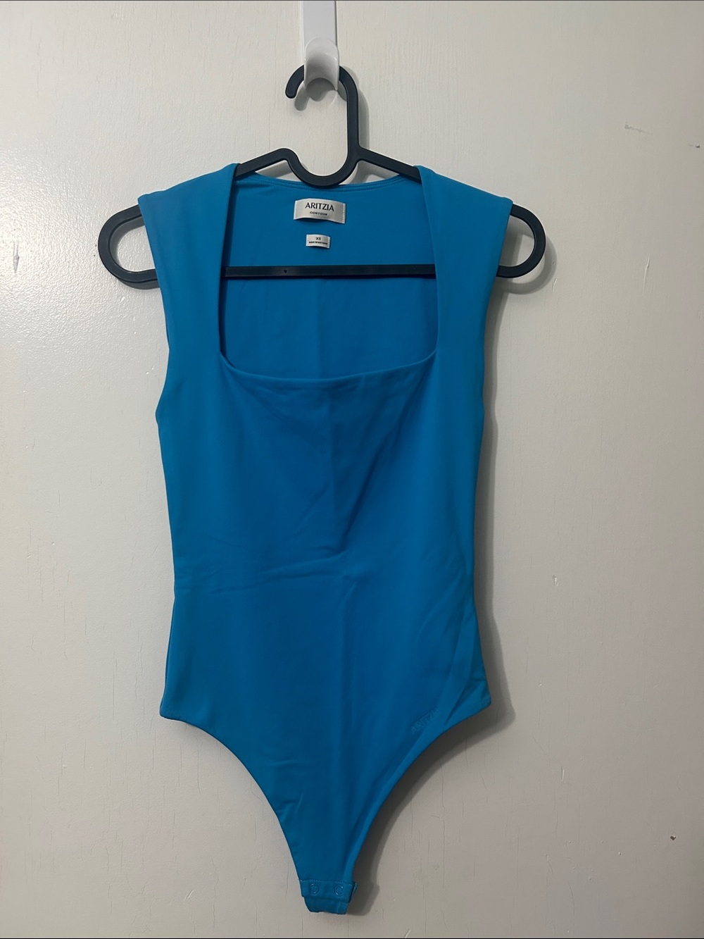 Babaton Contour Esteem Bodysuit size XS bright blue